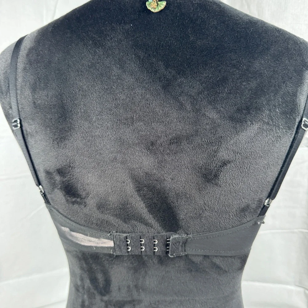 Victoria Secret Dream Angels Push Up Womens Bra 34A Black Lace 382022-93U